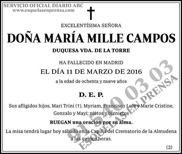 María Mille Campos